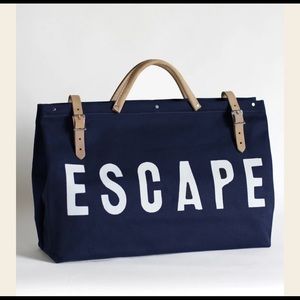 Forestbound Navy Escape Canvas Utility bag